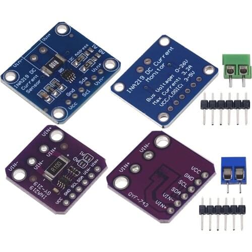 1PCS SOT23 INA219 Bi-directional DC Current Power Supply Sensor Breakout Module DIY 3V-5V IIC I2C Power Monitoring Sensor Module