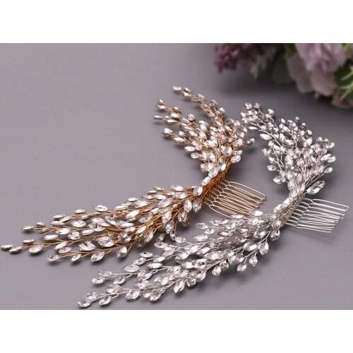 HP276 Sparkly Rhinestone Bridal Wedding Tiara Hair Accessories for Wedding Women Decoration Bride Jewelry Headwear Girl Gift