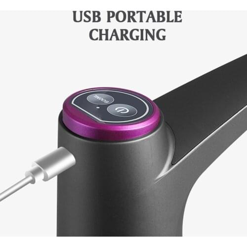 Intelligent Automatic Electric Portable Water Pump Dispenser Gallon Drinking Bottle Switch Silent Charging Touch Outdoor Home
