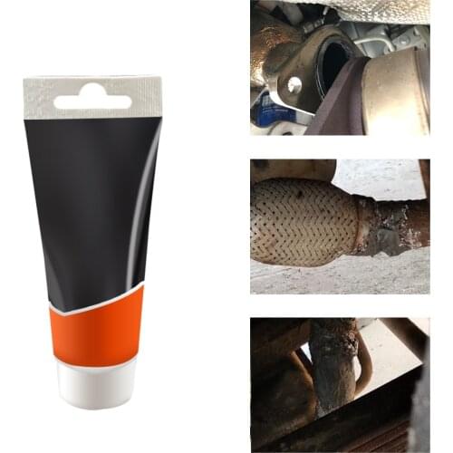 Car Exhaust Pipe Repair Glue High Temperature Resistant Waterproof Sealant Exhaust System Joint and Crack Sealer