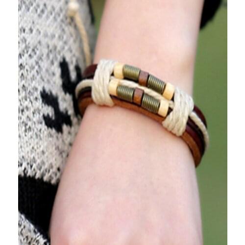 CIBOCIBO New Bracelet Men Luxury Leather Rope Wristband Classic Braided Bracelet For Men Fashion Men Gifts Pulseras Mujer Moda