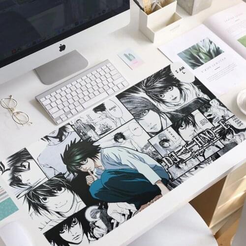 Anime Death Note Durable Rubber Mouse Mat Pad Top Selling Wholesale Gaming Pad mouse keyboard laptop mouse pad manga mouse pad