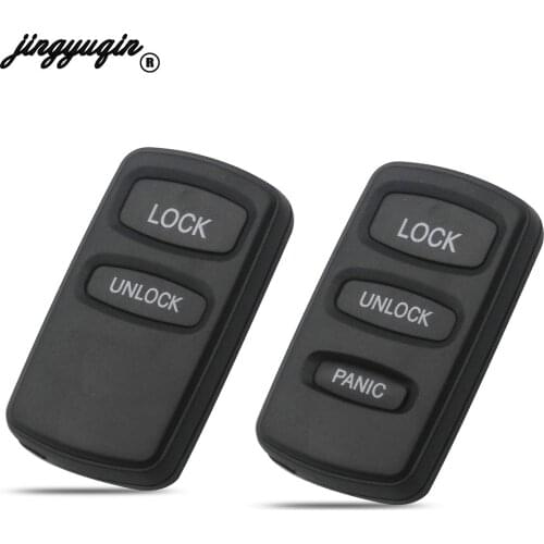 Jingyuqin Remote Contro Key Shell Fob Key Case Cover 2/3 Buttons For Mitsubishi Lancer Outlander Pajero V73 Galant Montero Sport