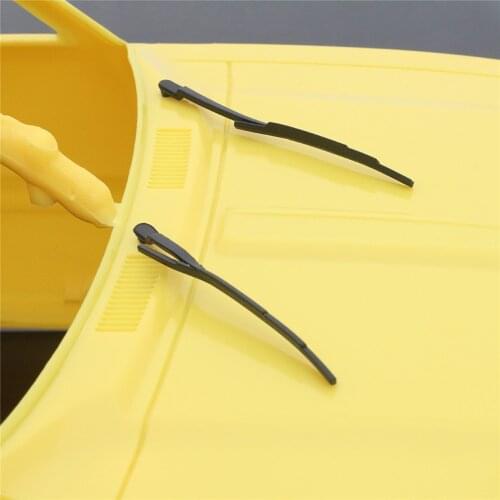 1 pair Rubber Wipers for 1/10 Tamiya TF2 Hilux RC Crawler Car Accessories Parts