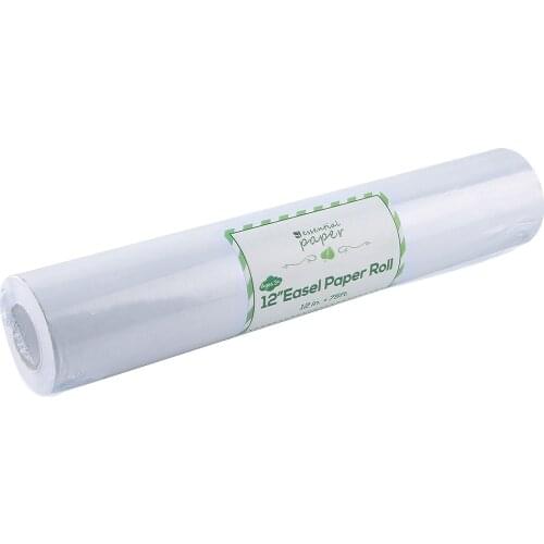 Essential-Easel Paper Roll (12 Inches X 75 Feet,Without Glue) Blank Coloring Roll for Paints, Wall Art, Easel Paper, Fadeless Bu