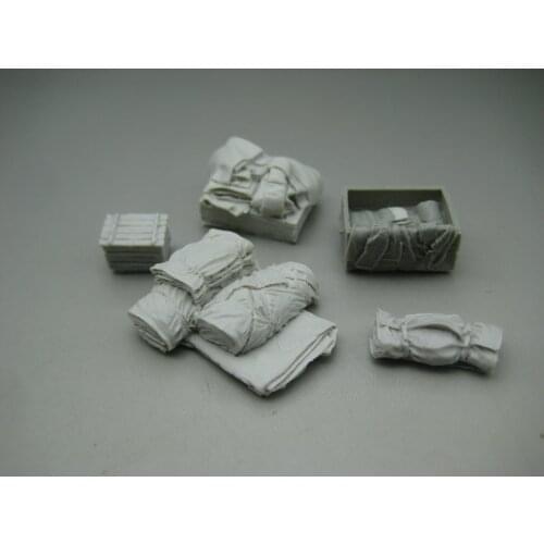 Scene model accessories resin canvas combination 1:35 sand table model