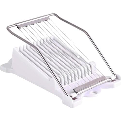 Slicer for Cutting Spam Ham Luncheon Meat Boiled Eggs Cucumber Strawberry Bananas Made By ABS and Stainless Steel Wire