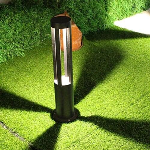 Thrisdar COB Waterproof LED Garden Lawn Post Light Modern Aluminum Pillar Lamps Outdoor Courtyard villa landscape Bollards Light