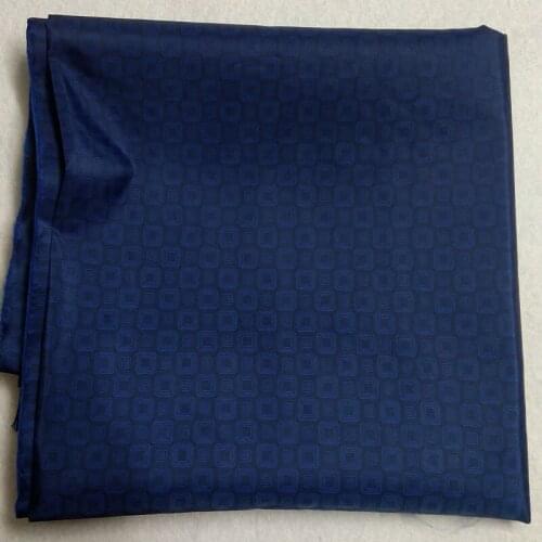 50x145cm ZYOKRA Brand New Design Navy Blue Multi Square Polyester Lining Fabric DIY Sewing Cloth Dress Lining Home Decoration