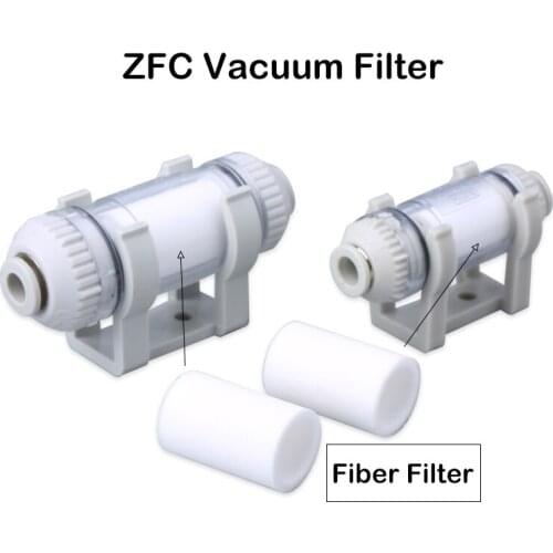 High Quality Vacuum Filter Pipeline Small ZFC100-04B 06B ZFC200-06B 08B Filter Element For SMC