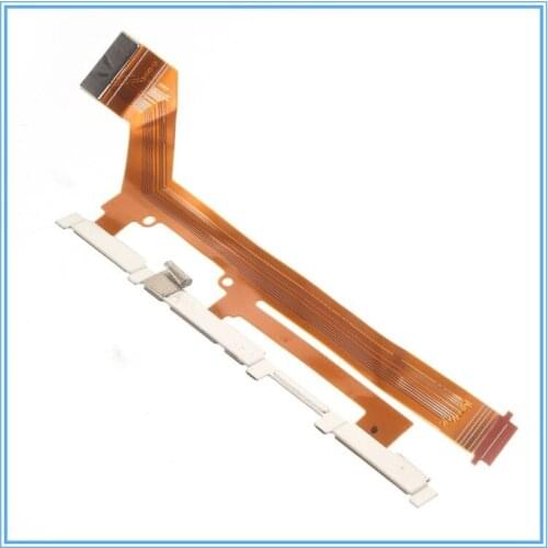 High Quality For Sony Xperia M2 Aqua S50H S50T D2303 D2305 D2306 Power On Off Switch Button Flex Cable Volume Button Flex Cable