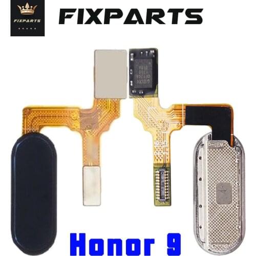 For HUAWEI Honor 9 Home Button FingerPrint Touch ID Sensor Flex Cable Ribbon Replacement Parts For HUAWEI Honor 9 Button Key