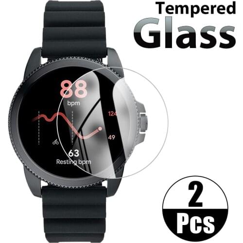 Tempered Glass Protective Film Clear For Fossil Gen 5E 42mm 44mm Smart Watch Toughened Screen Protector Cover for Fossil Gen5E