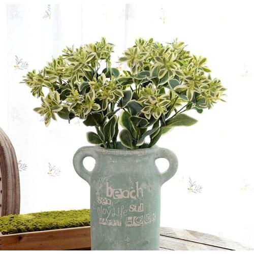 1pcs Artificial Plants Alpine Snow Flowers for Home office Party Decoration Vivid Plants Wedding Decoration Flower Decor
