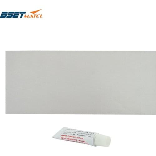 370*150mm Inflatable Plastic Boat Kayak Special Gray PVC Repair Patch Waterproof Patch Glue Rib Canoe Dinghy Air Bed with glue