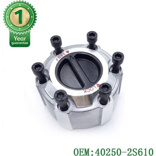 40250-2S610 For Nissan Pathfinder Frontier 28 Tooth 6 Bolt Free Wheeling Manual Locking Hubs