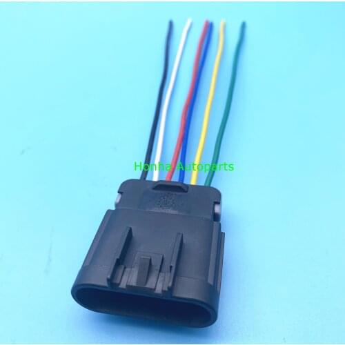 6 Pin 15326829 15397577 Throttle Position Sensor Socket Accelerator Pedal Position Sensor Plug For Delphi LS3 LS7 CTS-V