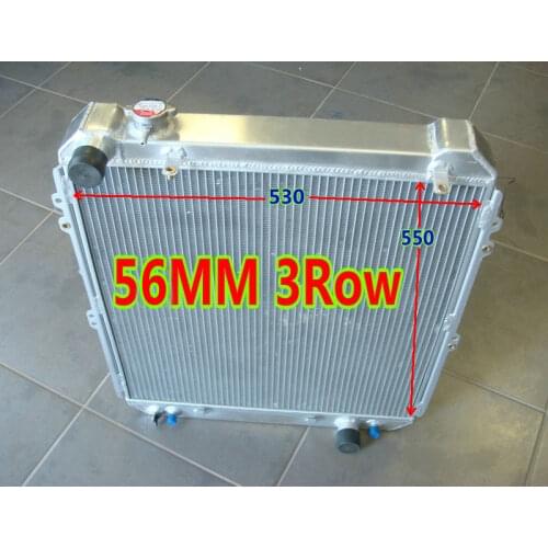 Aluminum Radiator For Toyota Hilux Surf or 4Runner KZN130 1KZ-TE 3.0cc TD RHD 1KZTE 1993-1996 AT/MT 94 95 96 93
