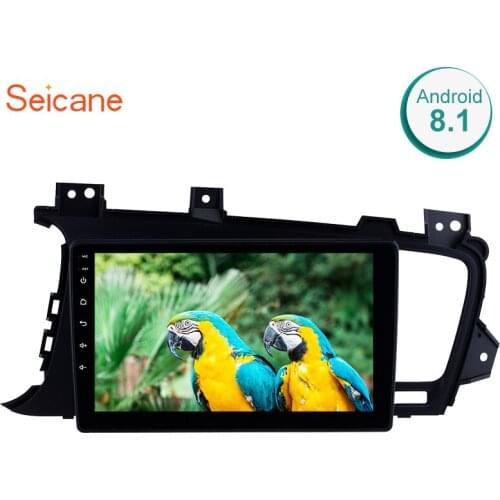 Seicane 9" 2din Car Wifi Bluetooth Multimedia Player For 2011 2012 2013 2014 Kia k5 LHD Android 8.1 HD Touchscreen Radio GPS