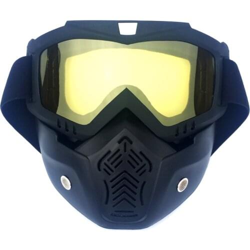 Free shipping Universal Motorcycle Helmet Retro Mask Goggles Motocross Racing Riding Cool Helmet Glasses BF655