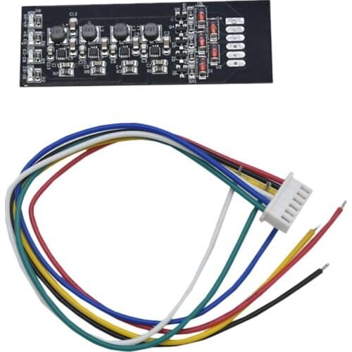 GT-5 String Inductance Lithium Battery Balancer Battery Equalizer Energy Transfer Board Energy Transfer Equalization 5S