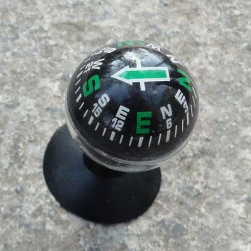 1Pcs New Arrival Mini Flexible Navigation Compass Ball Dashboard Boat Truck Suction Pocket Compass