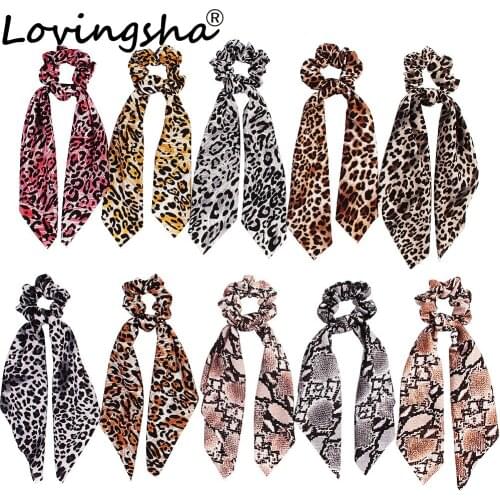 LOVINGSHA Fashion Hair Accessories For Women Brand Female Hair Tie Lady Scrunchies Girl Ponytail Hair Holder Rope FC124