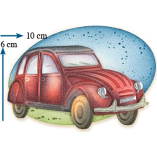 Vehicle Cars Set Shape Metal Cutting Dies Stencil Scrapbook Album Embossing For Gift Card Making Handcrafts Decor