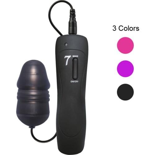 Flashing Vibe 7 Mode Vibration Glans Bullet Vibrator Egg Labia Clitoris Stimulate G Spot Massager Dildo Vibrators for Woman Gay