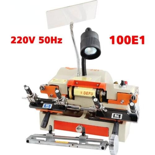 Multi fuctional chucking 100-E1 Key Duplicating Machine key cutting machine 220v/50hz 1pc