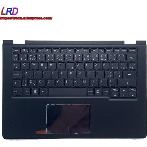New Original C Cover Upper Case Palmrest with CZ Czech Keyboard and Touchpad for Lenovo Yoga2 11 Laptop 90205015