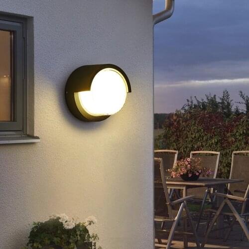 Outdoor Wall Lamp led Waterproof Lamp Corridor Aisle Staircase Wall Lamp Modern Outside Wall Light Garden Lamps Outdoor Lighting