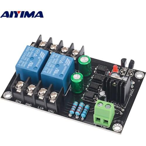 AIYIMA 2.0 Digital Amplifier Speaker Protection Board Home Theater Class D Power Amplifier Audio Sound Speaker Protective Board