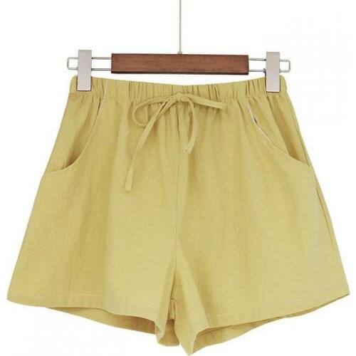Пн Ян/安末言 Women's Cotton Shorts
