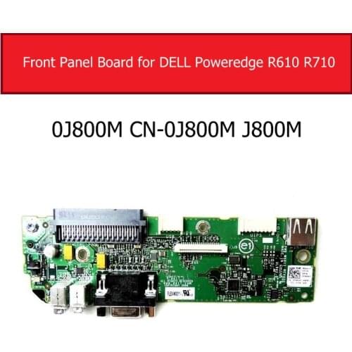Genuine VGA & Front Panel Board for Dell PowerEdge R710 R610 USB Board Replacement 0J800M CN-0J800M J800M