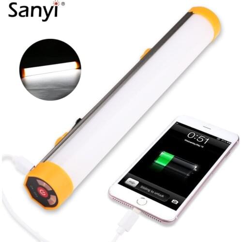 Sanyi Portable Lantern 5 Modes LED Night Light Tent Lamp USB Rechargeable Outdoor Camping Lights Emergency Mobile Power Bank