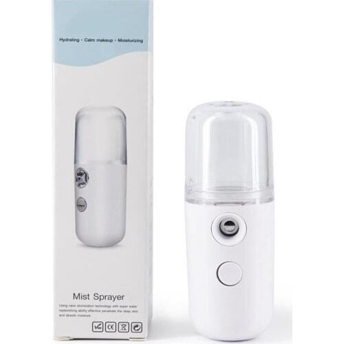 30ML Portable Mini Handheld Air Humidifier Ultrasonic Air Diffuser Milk Oil Steamed Face Steamer USB Rechargable Wholesale 20