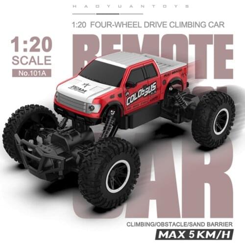 High speed Trucks 1:20 4WD 2.4G Radio Control RC Car remote control car Off-Road Trucks boys Toys for Children RC Car