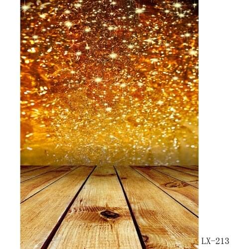 SHUOZHIKE Light Spot Bokeh Glitter Wooden Floor Portrait Photography Backdrops Props Photo Studio Backgrounds 21222 LX-2003