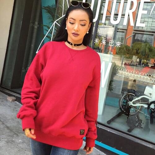 Good Quality Oversize Hoodies Casual Sweatshirt Pullover Candy Coat Jacket Outwear Tops Autumn Winter