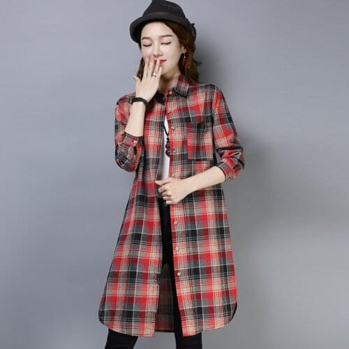 Yeqedu Women's Plaid Shirts