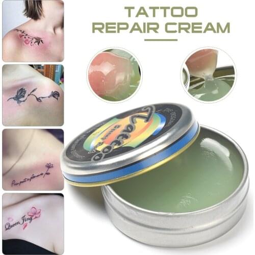 1PC Tattoo Aftercare Healing Balm Tattoo Skin Repair Quick Recovery Brightener Cream Speed Up Healing with Natural Ingredients