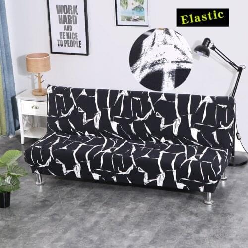 1pcs Stretch Sofa Cover Without Armrests Folding Sofa Bed Cover Couch Cover Big Elastic Slipcover Sofa Protector Cover