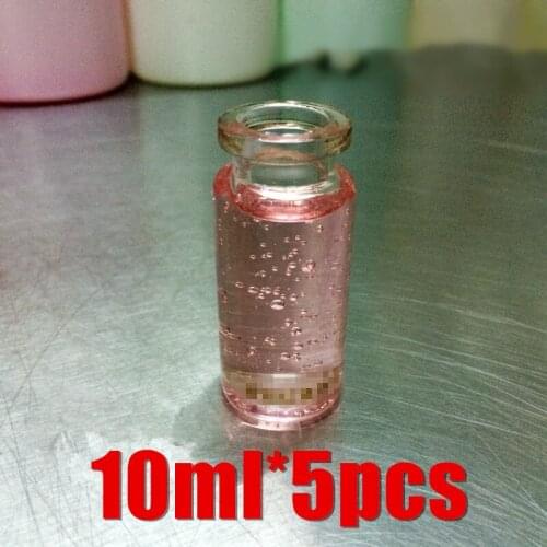 10ml*5pcs Facial Liquid Anti Aging Ampoules Brighten Skin Color Cosmetics OEM