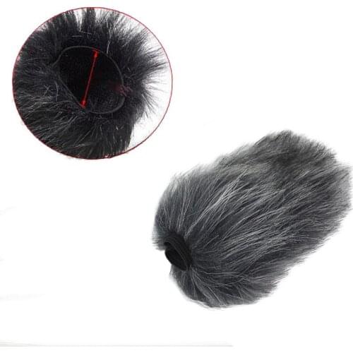 10CM*7CM Microphone Windshield Fur Wind Muff For Camera Recorder Rode Shotgun Video Mic SHENGGU SG-107 SG-109 Microphone