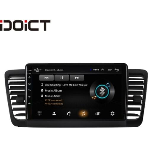 IDOICT Android 9.0 car dvd for SUBARU Outback Legacy Radio 2004-2009 multimedia GPS Radio stereo gps navigation