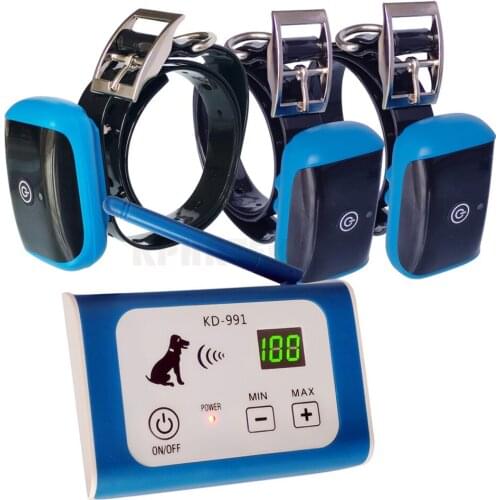 Wireless Electric Dog Fence Pet Containment System, Safe and Effective Anti Over Shock Design, Adjustable Control Range Up to 50