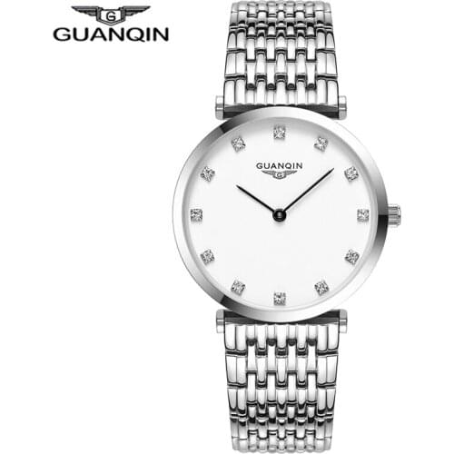 Relogio Feminino 2019GUANQIN Watch Women Business Casual bayan kol saati Quartz Watch Ladies Luxury Brand Unisex Montre Femme A