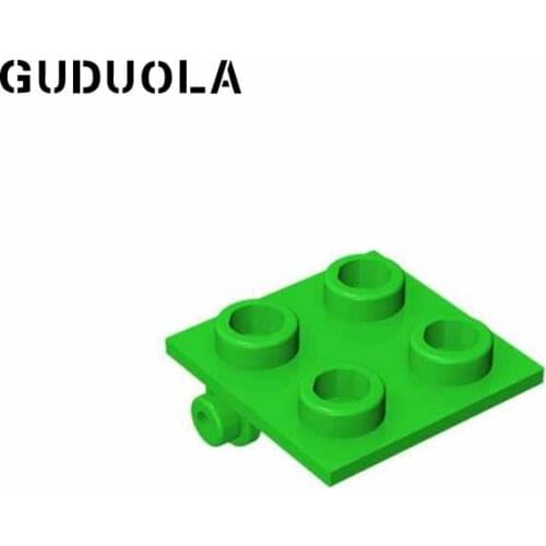 Guduola Building Block Plate Hinge 2 x 2 Top (6134）Small Particle Puzzle MOC Toys Parts Education DIY Toys 45pcs/LOT