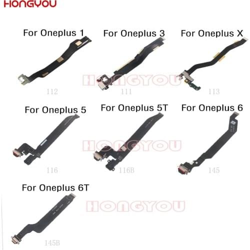 USB Charging Dock Connector Charge Socket Jack Port Plug Flex Cable For OnePlus 5 5T 6 6T 3 1 X